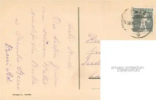 AK / Ansichtskarte Brig_Brigue_VS Vue generale mit Wasenhorn 