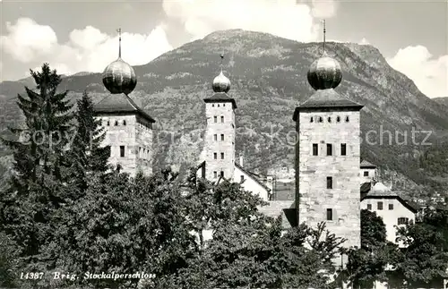 AK / Ansichtskarte Brig_Brigue_VS Stockalperschloss 