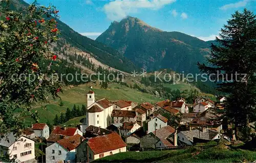 AK / Ansichtskarte Simplon_Dorf_Simplondorf_VS Ortsansicht 