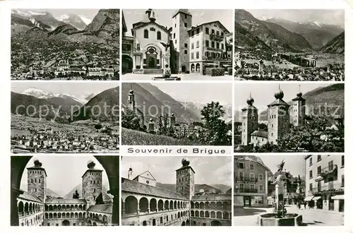 AK / Ansichtskarte Brigue_Brig_VS Vue partielle 