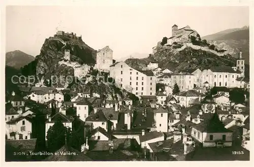 AK / Ansichtskarte Sion__Sitten_Seduno_VS Tourbillon et Valere 
