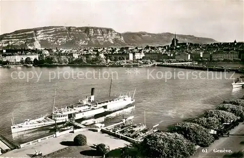 AK / Ansichtskarte Geneve_GE Le Port Geneve_GE