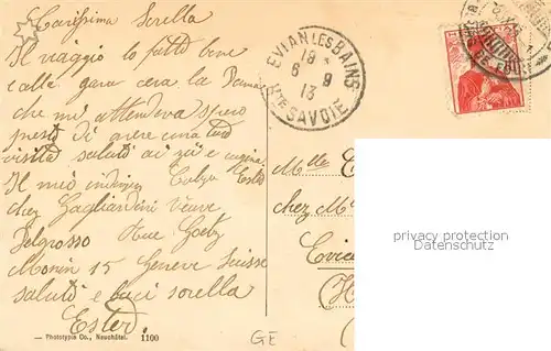 AK / Ansichtskarte Geneve_GE Vue partielle Geneve_GE