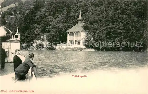 AK / Ansichtskarte Seelisbergersee_UR Tellskapelle 