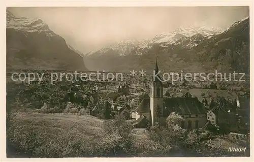 AK / Ansichtskarte Altdorf__UR Panorama 