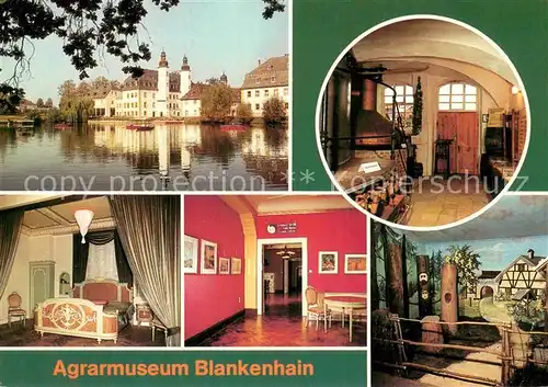 AK / Ansichtskarte Blankenhain_Crimmitschau Agrarmuseum Blankenhain Teilansichten Freilichtmuseum Blankenhain_Crimmitschau