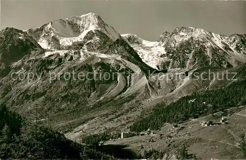 AK / Ansichtskarte Arolla_VS Le Pigne et le Zinareffien Arolla_VS