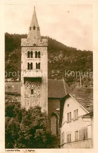 AK / Ansichtskarte Loeche Ville_VS Eglise 