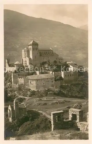 AK / Ansichtskarte Sion__Sitten_Seduno_VS Chateau 
