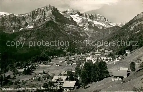 AK / Ansichtskarte Champery Dent de Bonaveau et Dents Blanches Champery