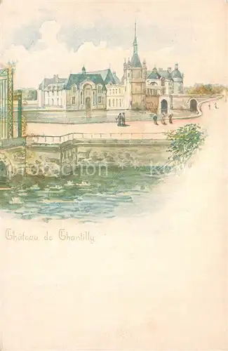 AK / Ansichtskarte Chantilly_60 Chateau de Chantilly 