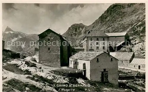 AK / Ansichtskarte Grand_St_Bernard Hospice de Grand St Bernard Grand_St_Bernard