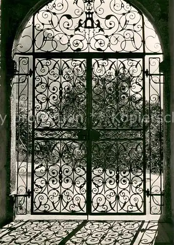 AK / Ansichtskarte Brig_Brigue_VS Stockalperschloss Schlossportal 