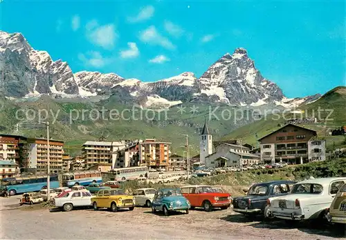 AK / Ansichtskarte Cervinia_Aosta Panorama e Monte Cervino  Cervinia_Aosta
