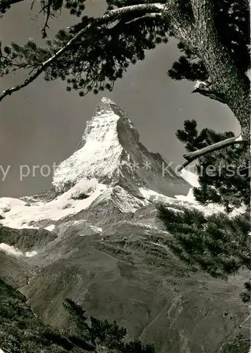 AK / Ansichtskarte Zermatt_VS Matterhorn Zermatt_VS