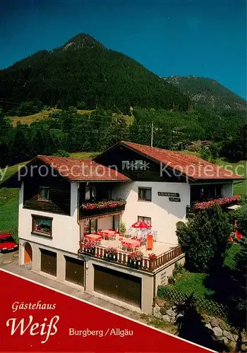 AK / Ansichtskarte Burgberg_Allgaeu Gaestehaus Weiss Burgberg Allgaeu