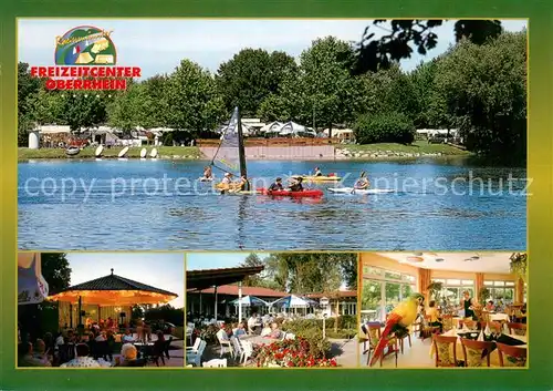 AK / Ansichtskarte Rheinmuenster Freizeitcenter Oberrhein Terrasse Gastraum Rheinmuenster