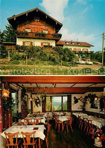 AK / Ansichtskarte Seeon Seebruck Pension Gruber Alm Cafe Seeon Seebruck