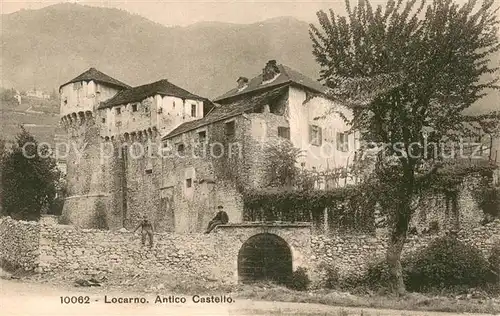 AK / Ansichtskarte Locarno_TI Antico Castello Locarno_TI