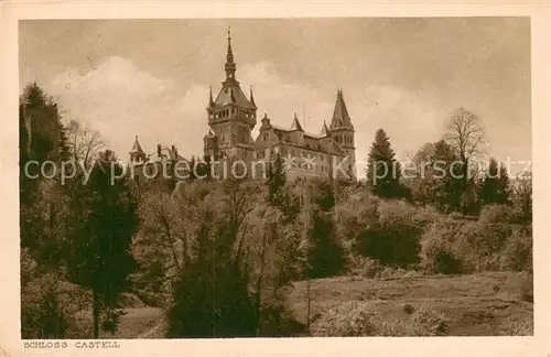 AK / Ansichtskarte Schloss_Castell Panorama 