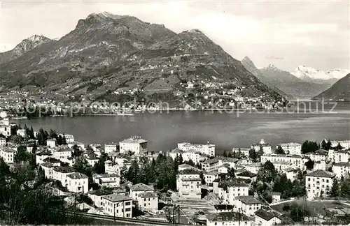 AK / Ansichtskarte Paradiso_Lago_di_Lugano e Monte Bre Paradiso_Lago_di_Lugano