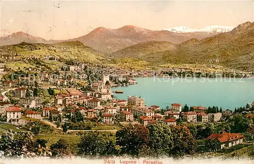 AK / Ansichtskarte Paradiso_Lago_di_Lugano Panorama Paradiso_Lago_di_Lugano