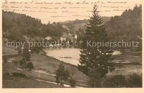 AK / Ansichtskarte Porrentruy Kurhaus Luetzelhof au Lac de Lucelle  Porrentruy