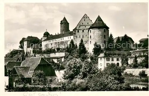 AK / Ansichtskarte Porrentruy Le Chateau Porrentruy