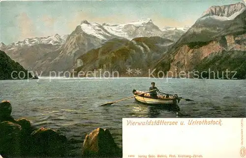 AK / Ansichtskarte Vierwaldstaettersee_Vierwaldstaedtersee_SZ mit Urirothstock 