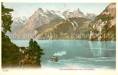 AK / Ansichtskarte Vierwaldstaettersee_Vierwaldstaedtersee_SZ mit Urirotstock 