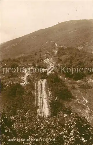 AK / Ansichtskarte Saleve_Le_Haute Savoie_74 Chemin de fer electrique de Saleve 