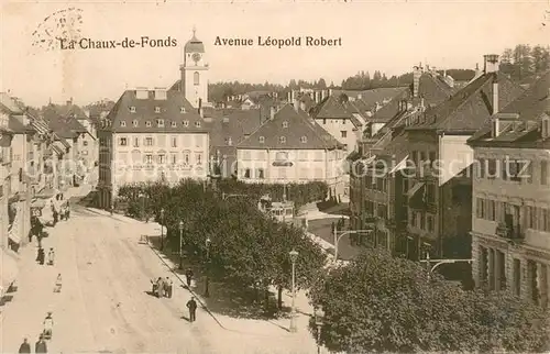 AK / Ansichtskarte La_Chaux de Fonds_NE Avenue Leopold Robert 