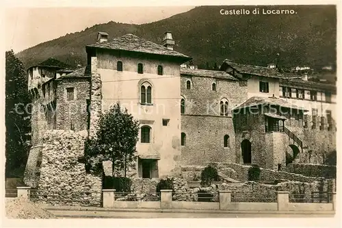 AK / Ansichtskarte Locarno_TI Castello di Locarno Locarno_TI