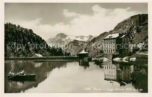 AK / Ansichtskarte Piora_TI Lago Ritom 