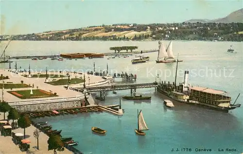 AK / Ansichtskarte Geneve_GE La Rade Geneve_GE