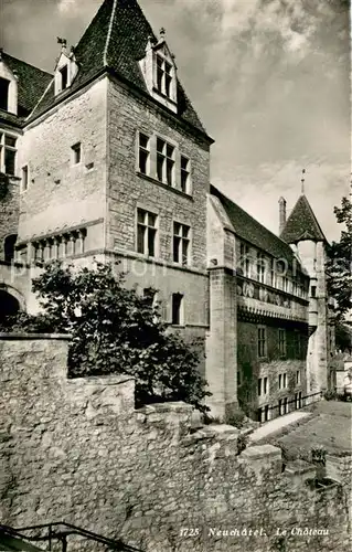 AK / Ansichtskarte Neuchatel_NE Le Chateau Neuchatel NE