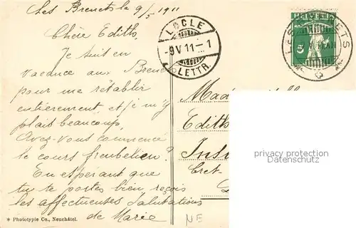 AK / Ansichtskarte Les_Brenets_NE Bassin du Doubs 