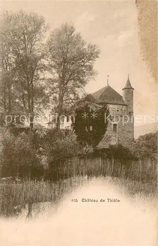 AK / Ansichtskarte Neuchatel_NE Chateau de Thiele Neuchatel NE