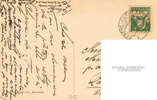 AK / Ansichtskarte Geneve_GE Vue d ensemble Geneve_GE