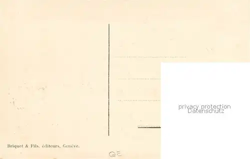 AK / Ansichtskarte Geneve_GE Vue depuis Saint Jean Geneve_GE