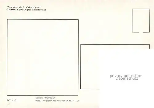 AK / Ansichtskarte Chronik AK Cabris 