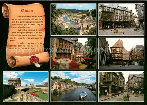 AK / Ansichtskarte Chronik AK Dinan 