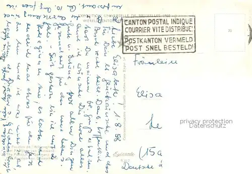 AK / Ansichtskarte Exposition_Internationale_Bruxelles_1958 la Pavillon de l Allemagne 