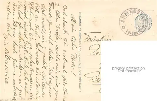 AK / Ansichtskarte Kandersteg_BE und Birrenhorn Feldpost Kandersteg_BE