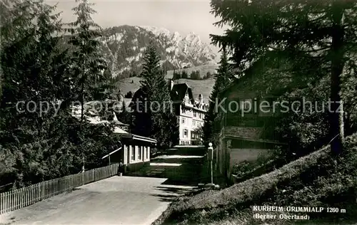 AK / Ansichtskarte Grimmialp Kurheim Grimmialp Grimmialp