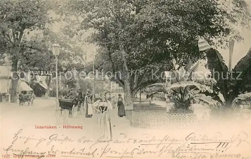 AK / Ansichtskarte Interlaken_BE Hoeheweg Interlaken_BE