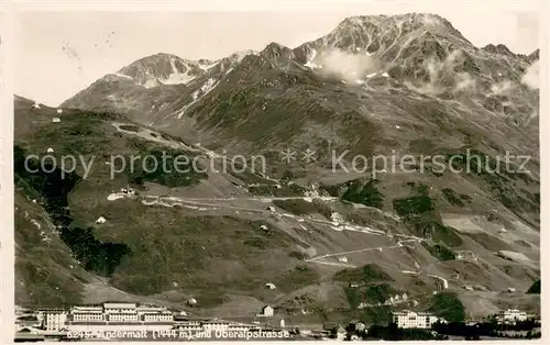 AK / Ansichtskarte Andermatt_UR und Oberalpstrasse 