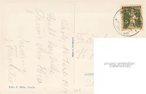 AK / Ansichtskarte San_Gottardo Ospizio San_Gottardo