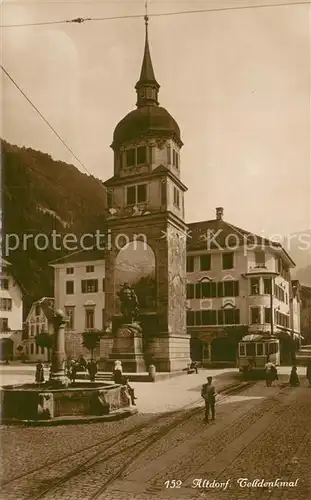 AK / Ansichtskarte Altdorf__UR Telldenkmal 