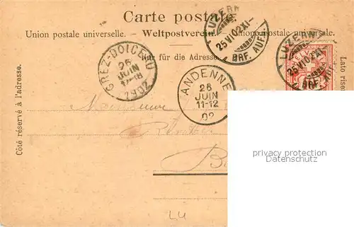 AK / Ansichtskarte Luzern__LU Panorama 